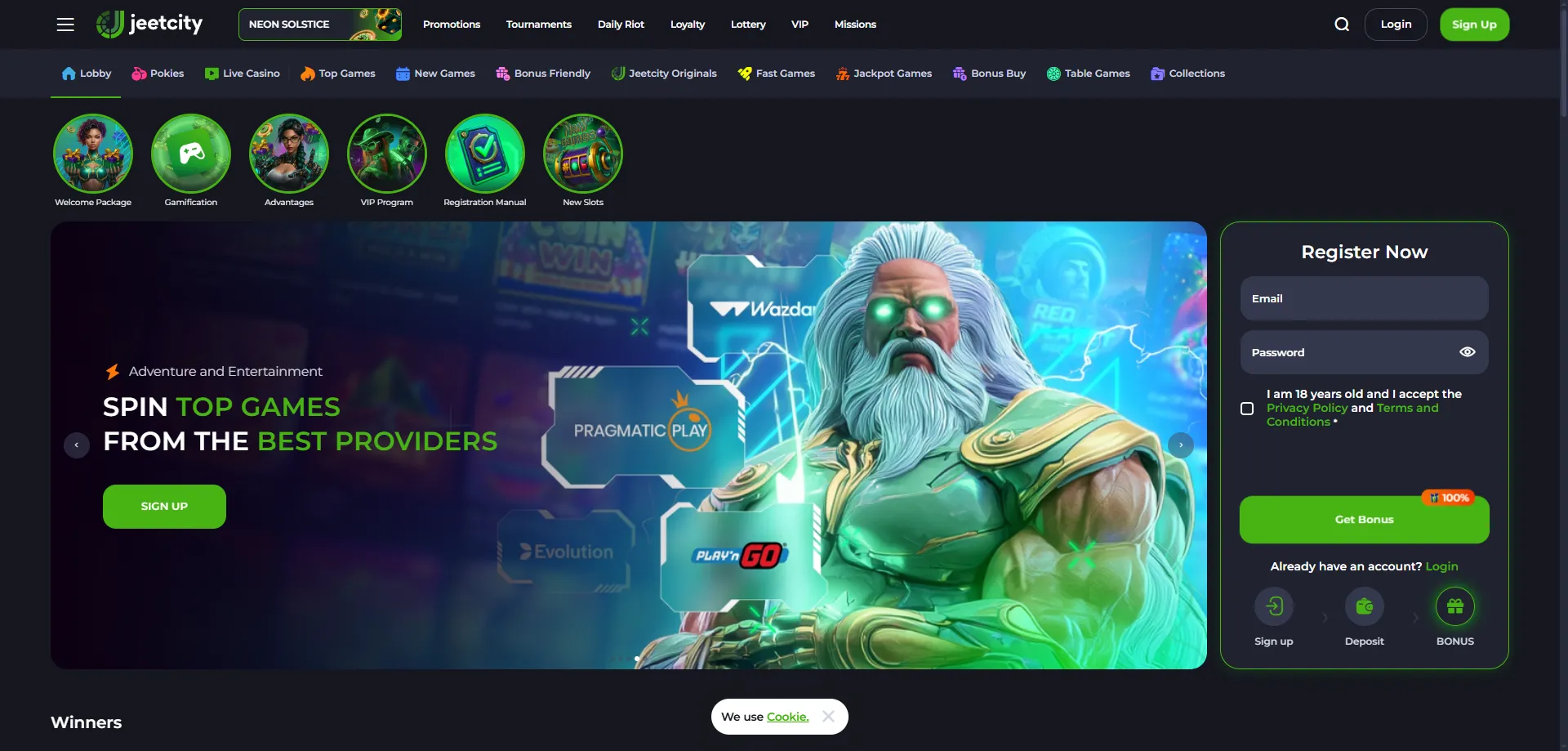 JeetCity Casino New Zealand overview — licensed and regulated platform
